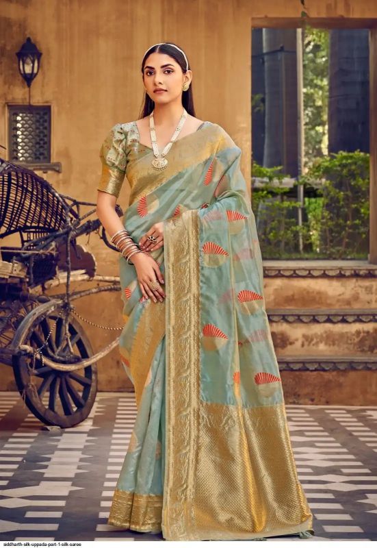 Ladies Designer Dharmavaram Silk Saree