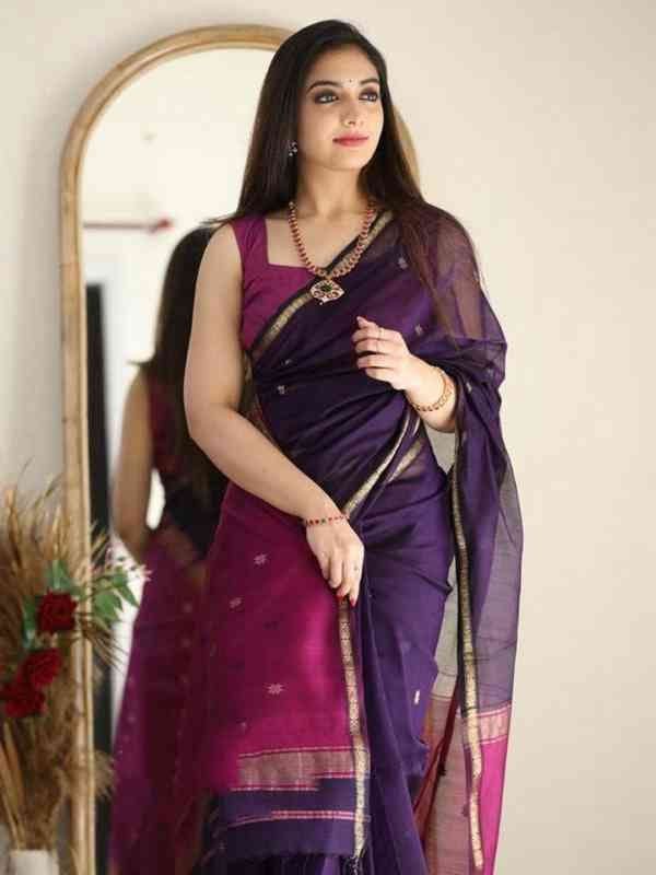 Ladies Designer Maheshwari Silk Saree