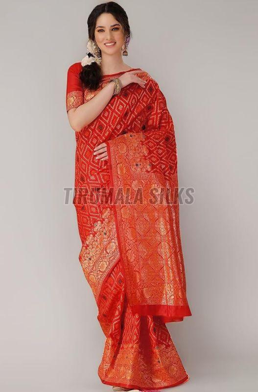 Ladies Mix Gota Patti Designer Saree
