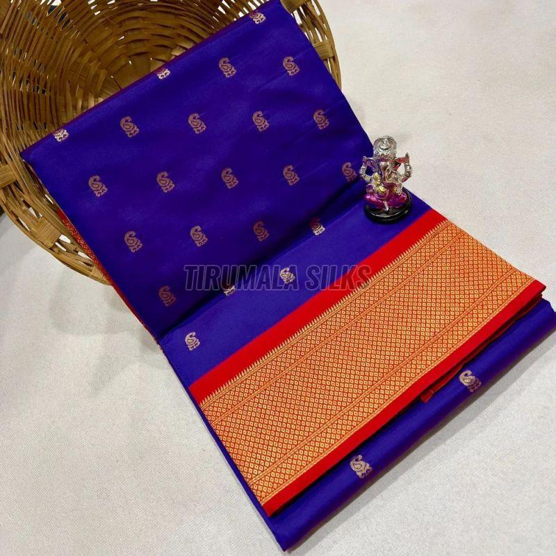 Ladies Big Border Tana Silk Saree