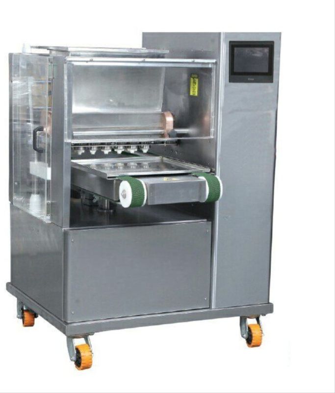 High Speed Double Servo Advance Cookies Machine