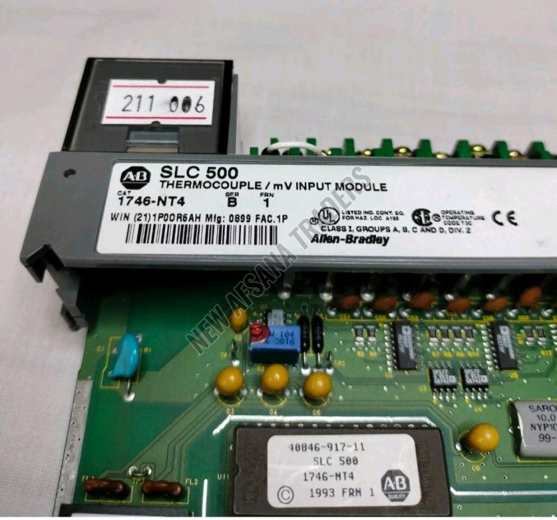 Allen Bradley 1746-NT4 1746NT4 Thermocouple/MV Input Module Controller Allen Bradley 1746-NT4 1746NT4 Thermocouple/MV Input Module Controller