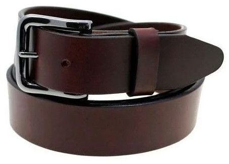 Mens Brown Leather Belt
