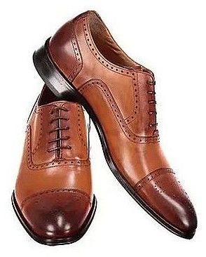 Mens Formal Brown Leather Shoes