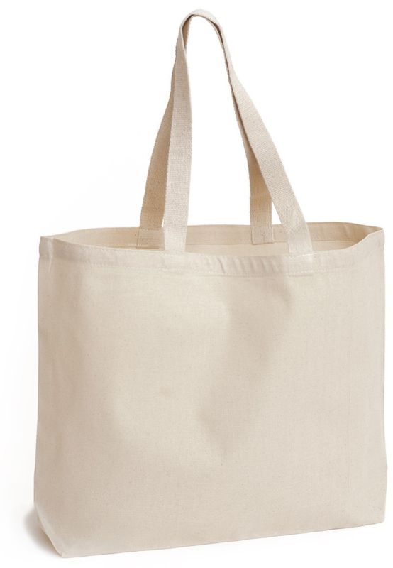 White Cotton Tote Bag