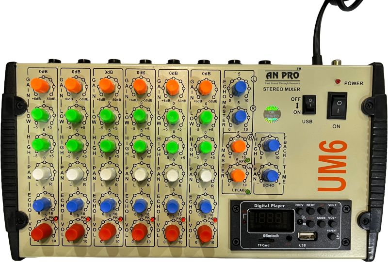 An Pro UM6 DJ Mixer
