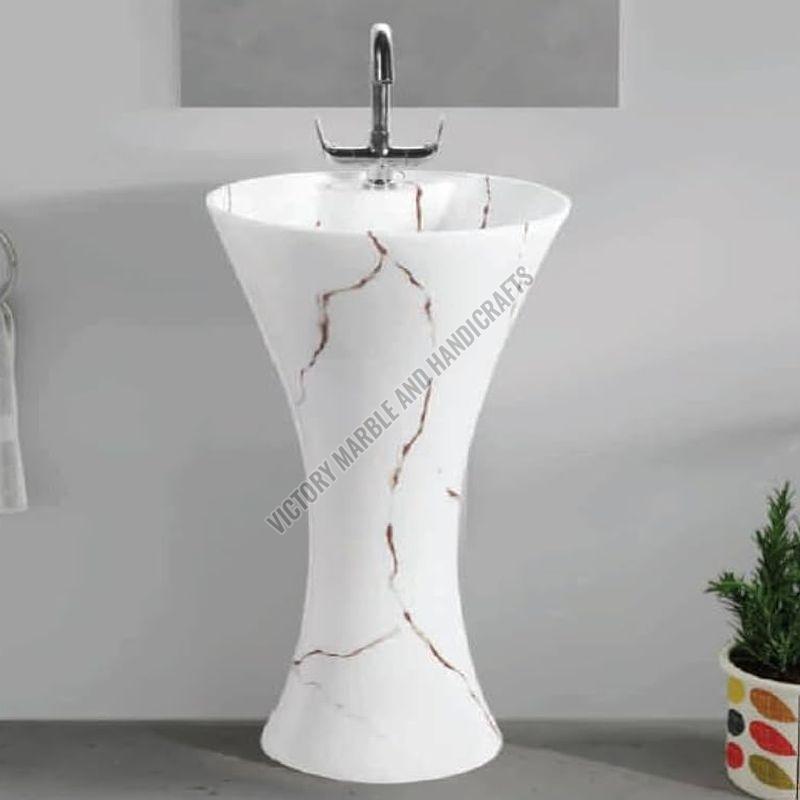 Marble One Piece Wash Basin