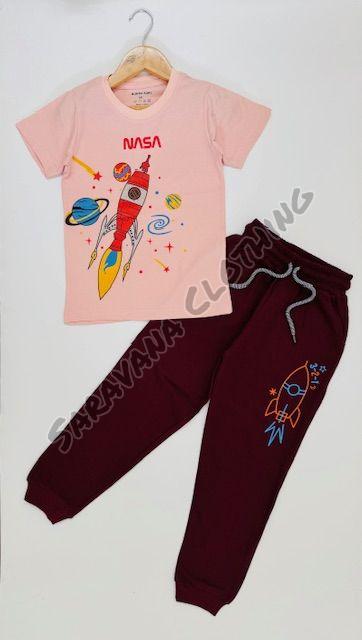 Boys Space Themed Jogger Set