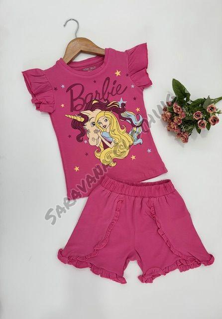 Unicorn Ruffle T-shirt with Shorts