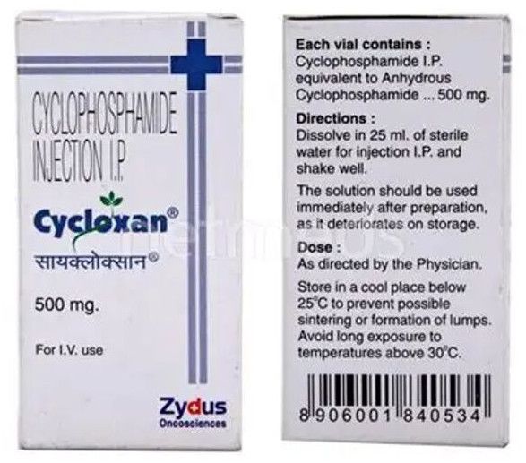 Cycloxan 500mg Injection