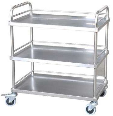 Stainless Steel Medical Trolley