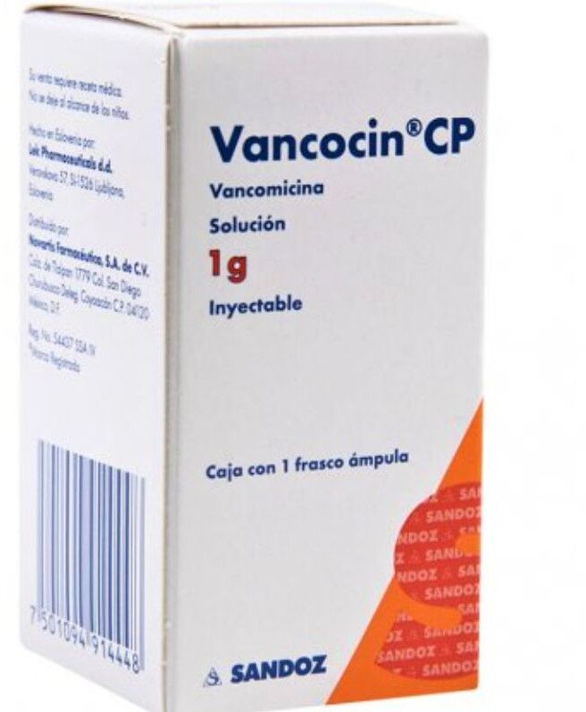 Vancocin CP 1gm Injection