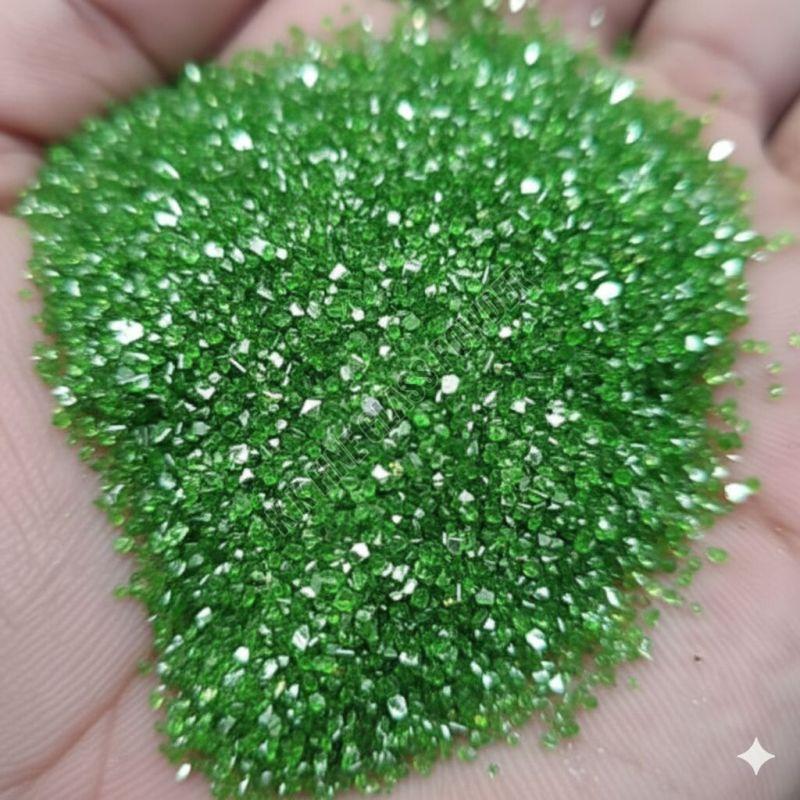 Green Glass Powder