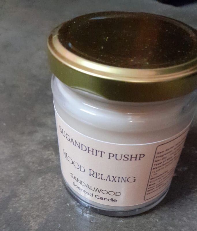 Mood Relaxing Scented Jar Candle