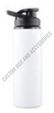 750 Ml White Stainless Steel Sports Sipper Bottle