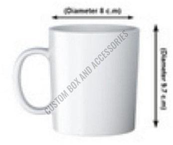 A++ Indian Grade 330 Ml White Ceramic Mug