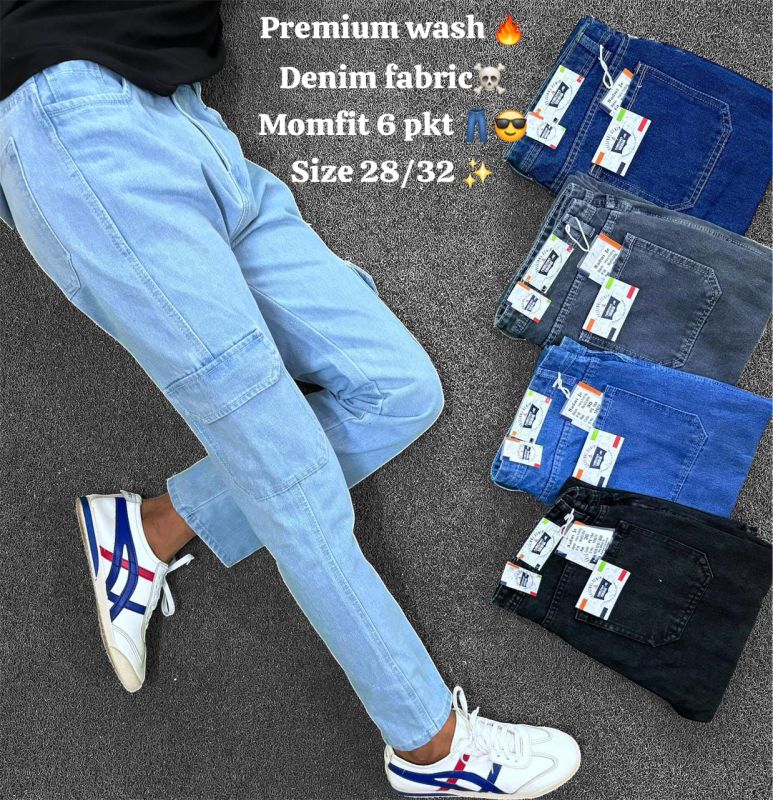 Unisex Premium Mom Fit Denim Jeans