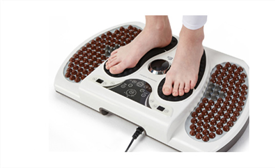 Low-frequency pads for gentle stimulation