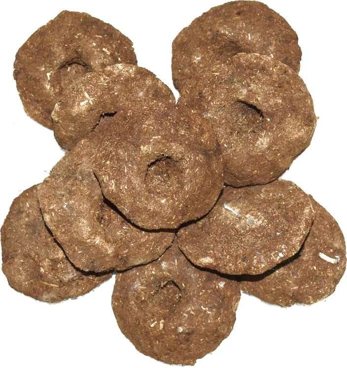 Dry Cow Dung Cake