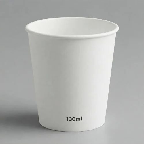 130 Ml Plain Disposable Paper Cup