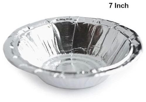 7 Inch Silver Foil Disposable Paper Dona
