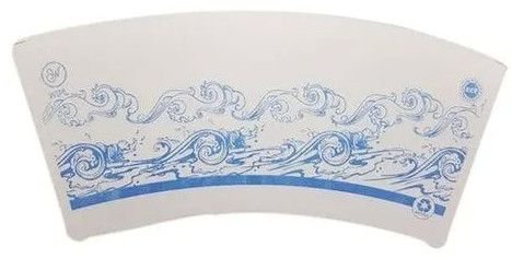 Disposable White Printed Paper Cup Blank