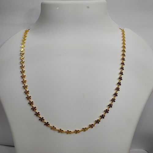Ladies Daily Wear Golden Artificial Chain