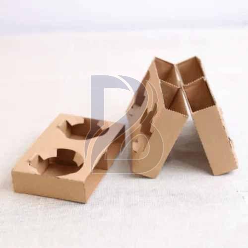 2 Cup Drink Carrier Cardboard Tray