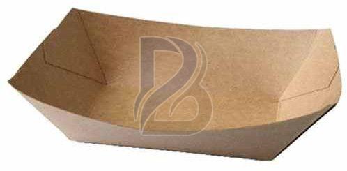 Brown Paper Boat Tray