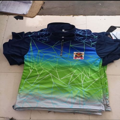 Mens Sportswear Polyester Gradient Training Jersey