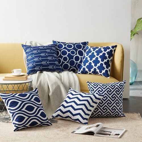 Printed Cushion Cover Set