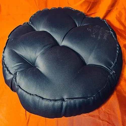 Satin Round Seat Cushion