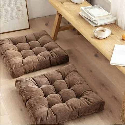 Square Plain Floor Cushion