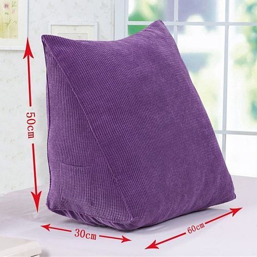 Triangular Wedge Backrest Pillow