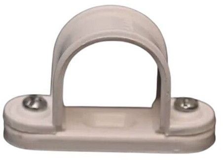 White CPVC Pipe Clamp
