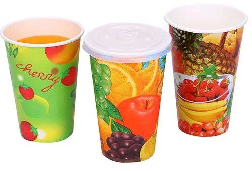 250ml Disposable Paper Juice Cup