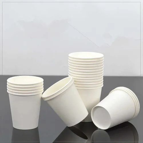 Disposable Plain Paper Tea Cup
