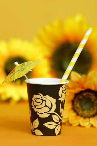 Disposable Printed Paper Juice Cup