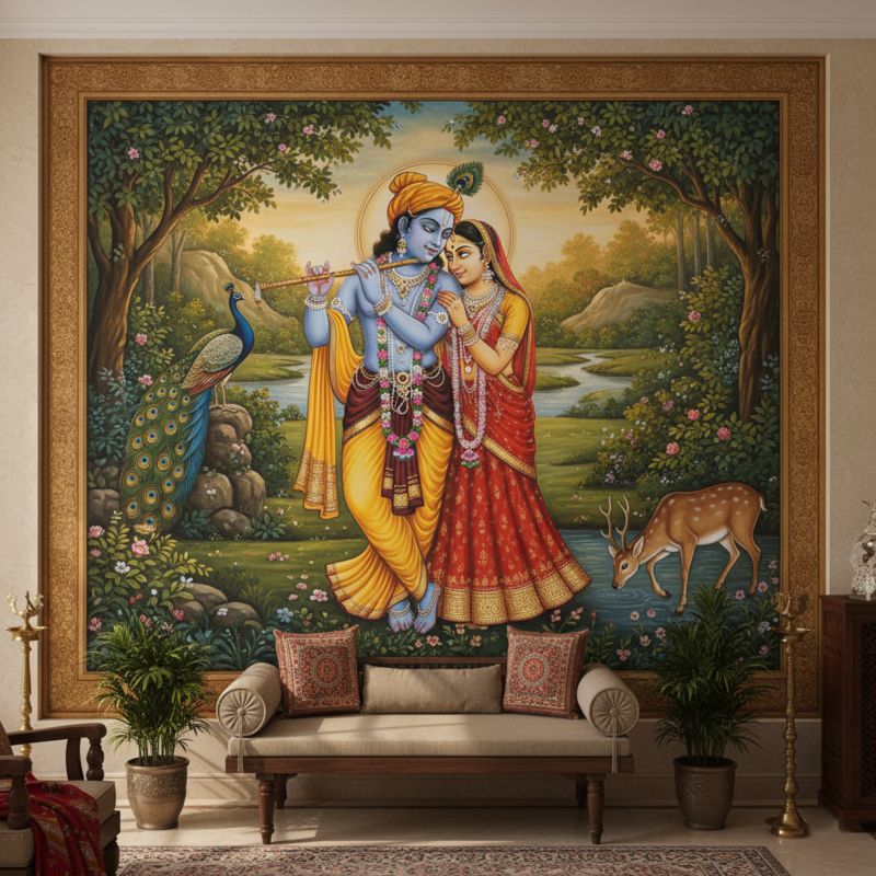 3D Interior Wall Art Painting Service