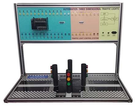 VPL-PLCS-TLC PLC Control Traffic Light Control Application Training System