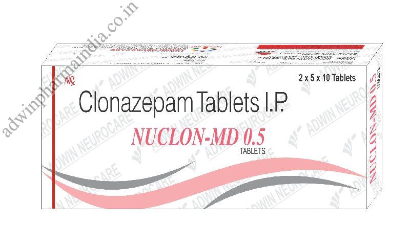 Nuclon-MD 0.5 mg Tablets