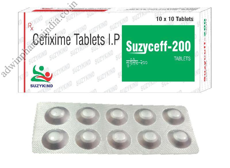 Suzyceff 200mg Tablets