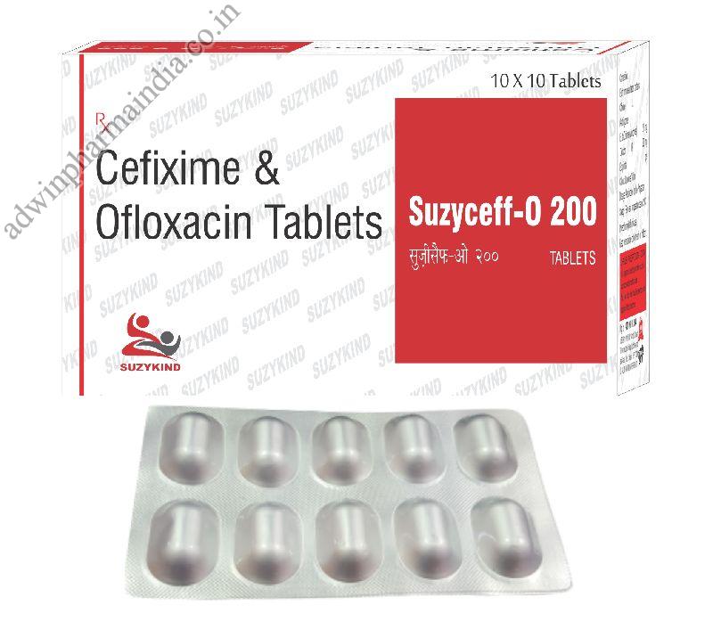 Suzyceff-O 200mg Tablets