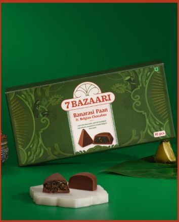 Belgian Chocolate Banarasi Paan