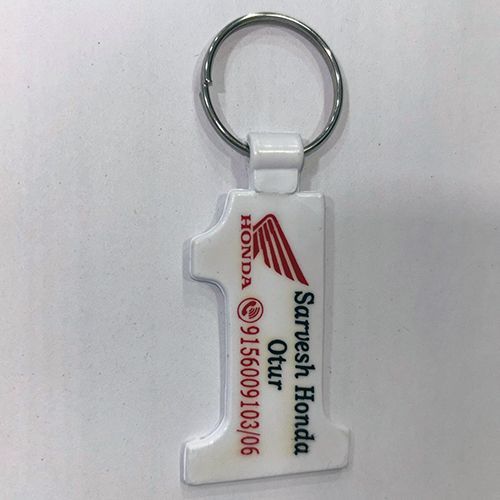 Custom Acrylic Number 1 Keychain