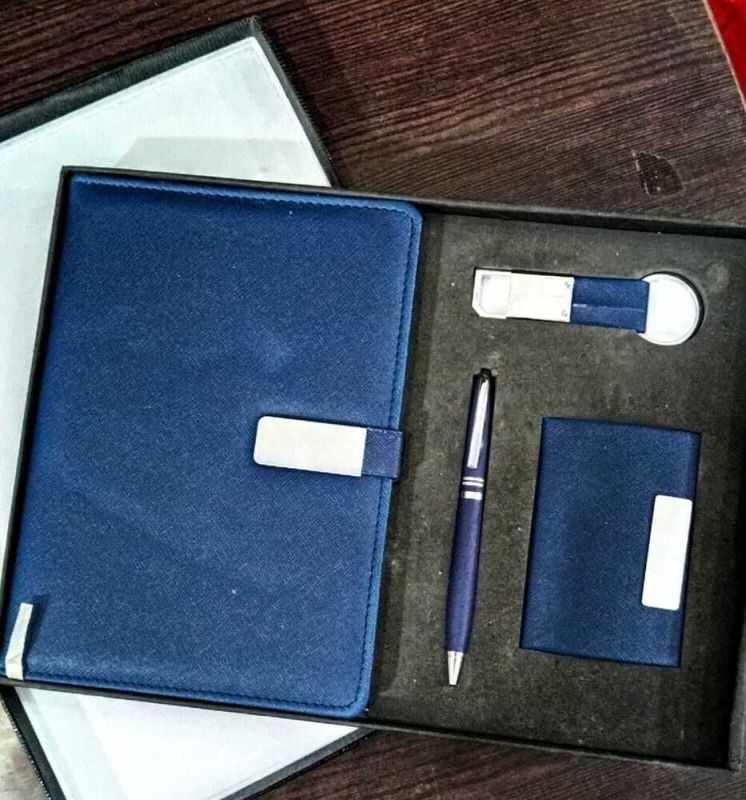 Executive Blue Business Gift Set