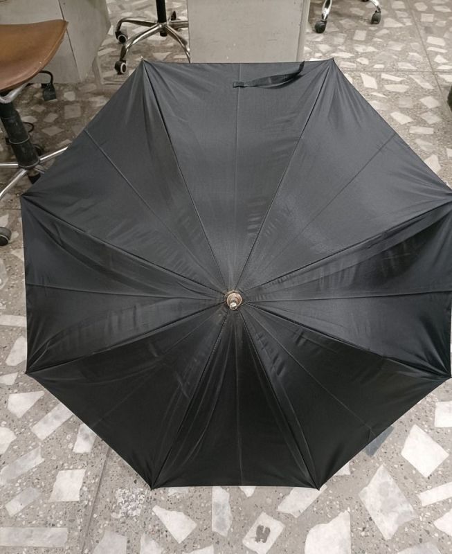 Plain Black Umbrella