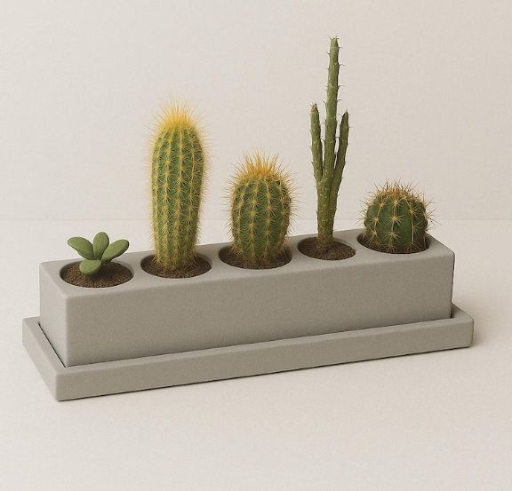 Antique Finish Marble Planter