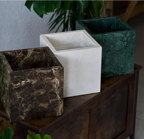 Designer Marble Planter