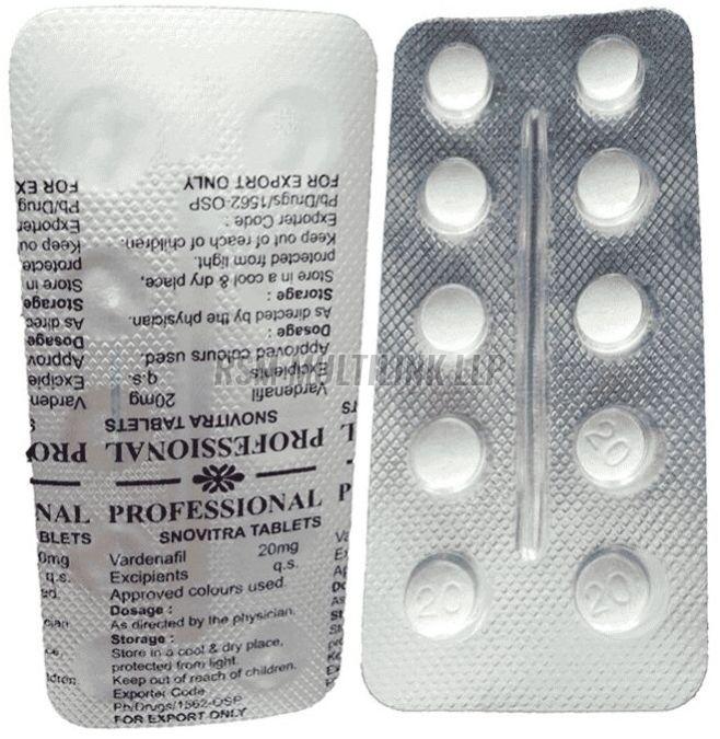 Vardenafil Professional Tablet